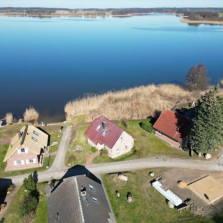 Blick Aufn See Sternberg Exterior foto