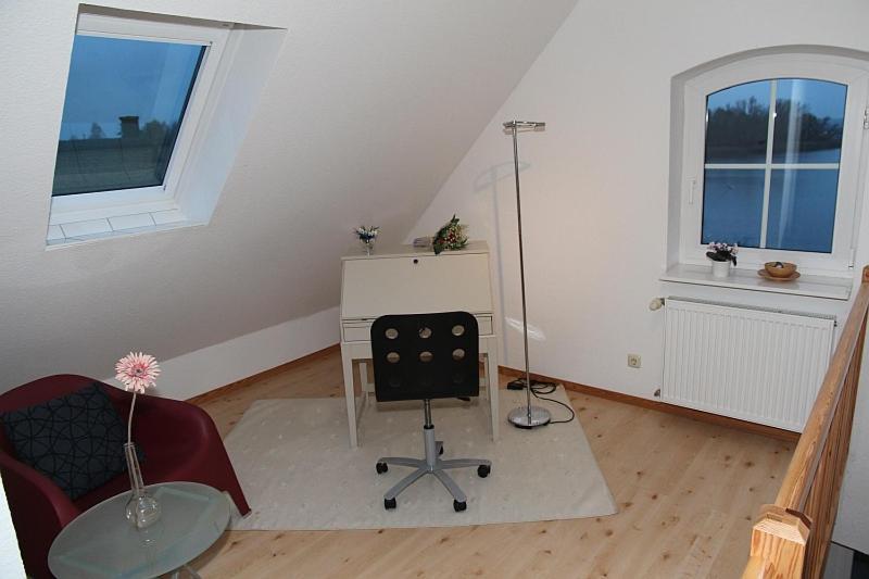 Blick Aufn See Sternberg Exterior foto